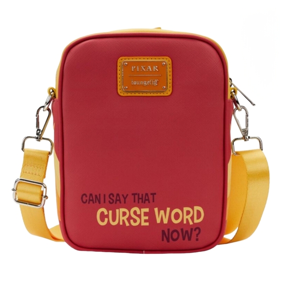 Loungefly Disney Pixar Inside Out Anger Cosplay Passport Bag - Picture 8 of 8